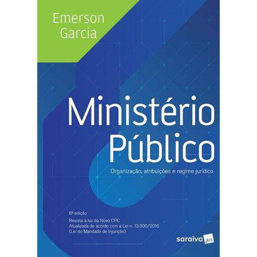 Tamanhos, Medidas e Dimensões do produto Ministerio Publico - Saraiva