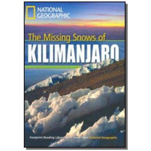 Tamanhos, Medidas e Dimensões do produto Missing Snow Kilimanjaro - Footprint Reading Libre