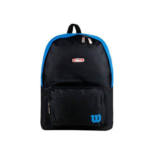 Tamanhos, Medidas e Dimensões do produto Mochila Esportiva Wilson Preta e Azul (wtix13551a)