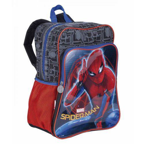 Tamanhos, Medidas e Dimensões do produto Mochila Grande C/ Bolso Spiderman 18M Sestini 065062-00