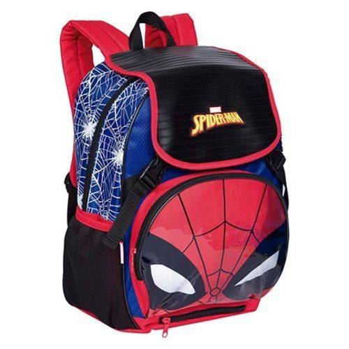 Tamanhos, Medidas e Dimensões do produto Mochila Homem-aranha Spider Man Sestini Led e Capa 065362-00