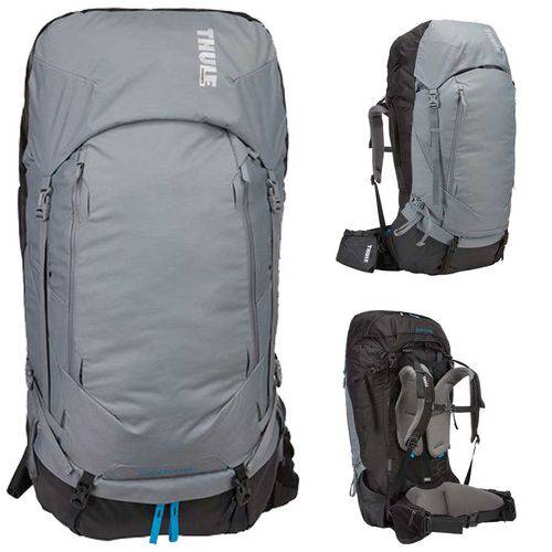 Tamanhos, Medidas e Dimensões do produto Mochila para Caminhadas Thule Guidepost 65 Litros Men's 2 em 1 Monument Cinza