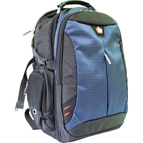 Tamanhos, Medidas e Dimensões do produto Mochila para Notebook Stern Warrior Azul Até 15,6"