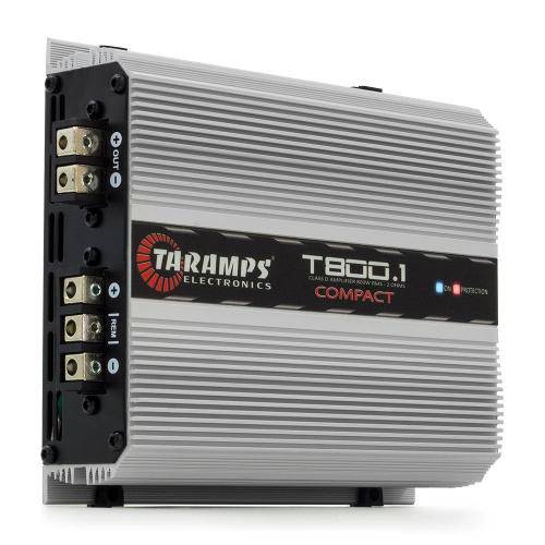 Tamanhos, Medidas e Dimensões do produto Módulo Amplificador Digital Taramps T 800.1 Compact - 1 Canal - 800 Watts Rms 2 Ohms