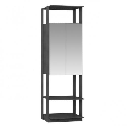 Tamanhos, Medidas e Dimensões do produto Módulo Closet com Espelho 2 Portas Clothes Be Mobiliário Espresso