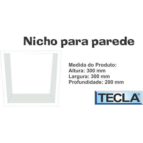 Tamanhos, Medidas e Dimensões do produto Módulo Cubo Pequeno Tecla Branco