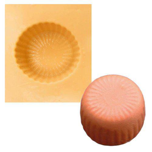 Tamanhos, Medidas e Dimensões do produto Molde de Silicone para Biscuit Casa da Arte - Modelo: Chocolate Alpino 490