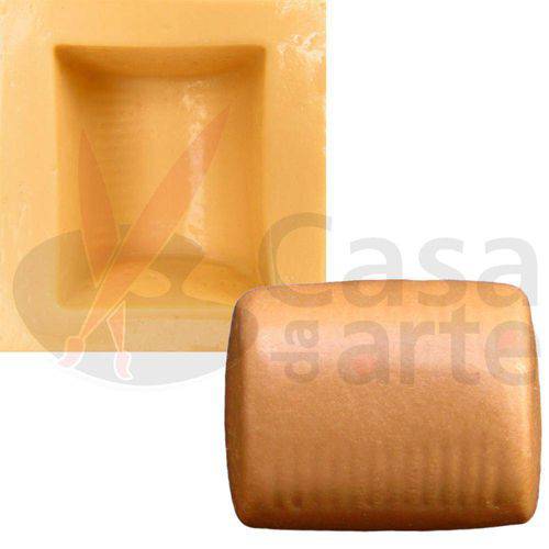 Tamanhos, Medidas e Dimensões do produto Molde de Silicone para Biscuit Casa da Arte - Modelo: Chocolate Sensação 488