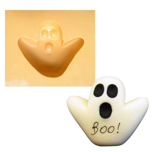 Tamanhos, Medidas e Dimensões do produto Molde de Silicone para Biscuit Casa da Arte - Modelo: Fantasma Boo - 1245