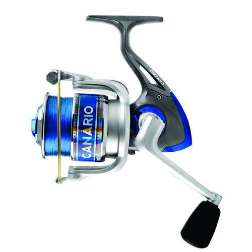 Tamanhos, Medidas e Dimensões do produto Molinete de Pesca Canário 30 Albatroz Fishing Azul Tamanho 3000