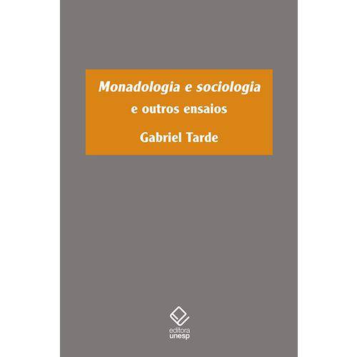 Tamanhos, Medidas e Dimensões do produto Monadologia e a Sociologia