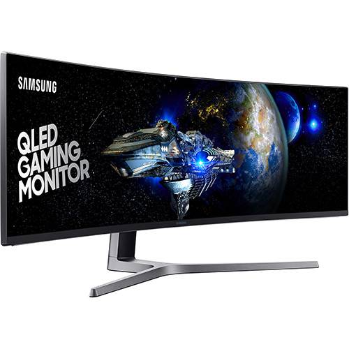 Tamanhos, Medidas e Dimensões do produto Monitor Gamer LED 49" Curvo 1ms 144hz Double Full HD Ultra Wide - Samsung
