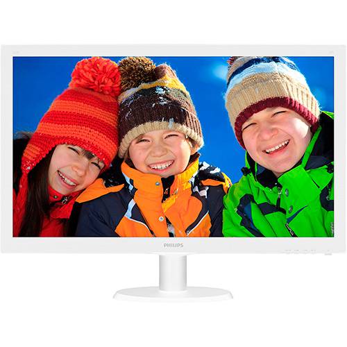 Tamanhos, Medidas e Dimensões do produto Monitor LED 21.5" Philips 223V5LHSW Branco