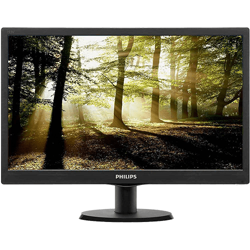 Tamanhos, Medidas e Dimensões do produto Monitor LED 18,5" Widescreen Philips 193V5LSB2 HD