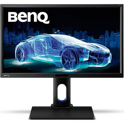 Tamanhos, Medidas e Dimensões do produto Monitor LED 23,8" Benq Bl2420pt 2560x1440 Ajuste de Altura - Preto