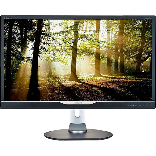 Tamanhos, Medidas e Dimensões do produto Monitor LED 28" Widescreen Ultra HD 4K 288P6LJEB/57 com Auto Falantes Integrados - Philips