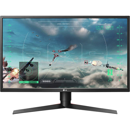 Tamanhos, Medidas e Dimensões do produto Monitor LED Gamer 27" LG 27GK750F 240Hz 1ms Free-Sync Full HD