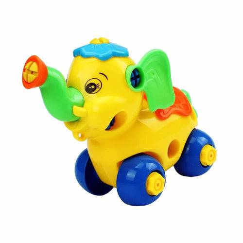Tamanhos, Medidas e Dimensões do produto Monta Desmonta Brinquedo Didático - Elefante