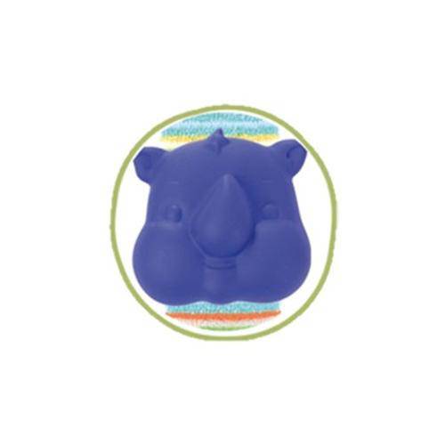 Tamanhos, Medidas e Dimensões do produto Mordedor de Pulso Bochechudos Rinoceronte Roxo 2208 Toyster