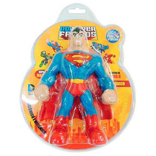 Tamanhos, Medidas e Dimensões do produto Mordedor do Superman Super Amigos - Pais e Filhos