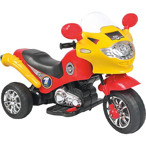 Tamanhos, Medidas e Dimensões do produto Moto Elétrica Infantil 246 Speed Chopper Vermelho 6V - Homeplay