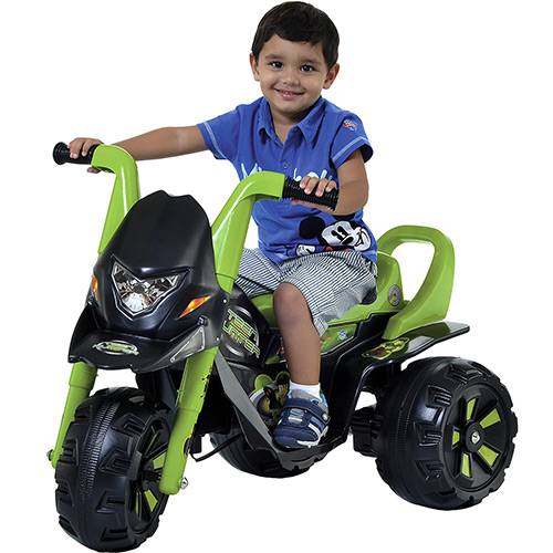 Tamanhos, Medidas e Dimensões do produto Moto Elétrica Infantil Fox G-Force Teen Hunter Verde - Boemme