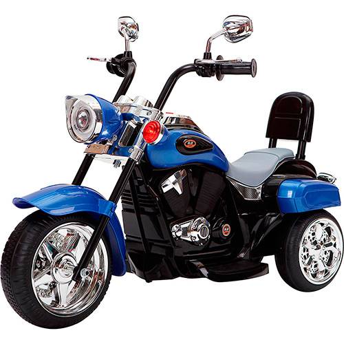 Tamanhos, Medidas e Dimensões do produto Moto Elétrica Infantil TR1501 Azul 6V - Brink+