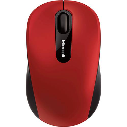 Tamanhos, Medidas e Dimensões do produto Mouse Bluetooth Mobile 3600 Vermelho - Microsoft