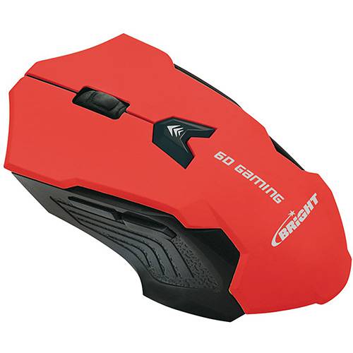 Tamanhos, Medidas e Dimensões do produto Mouse Gamer 461 2400 DPI Vermelho - Bright