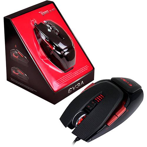 Tamanhos, Medidas e Dimensões do produto Mouse Gamer Evga Torq X10 Laser 1103 - Tt Sports Thermaltake
