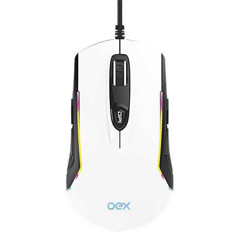 Tamanhos, Medidas e Dimensões do produto Mouse Gamer Macro 10000dpi Branco Usb Led - Artic Ms316 Oex