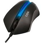 Tamanhos, Medidas e Dimensões do produto Mouse Gamer OEX Óptico Lighting Azul 1000 Dpi MS-302 - PC