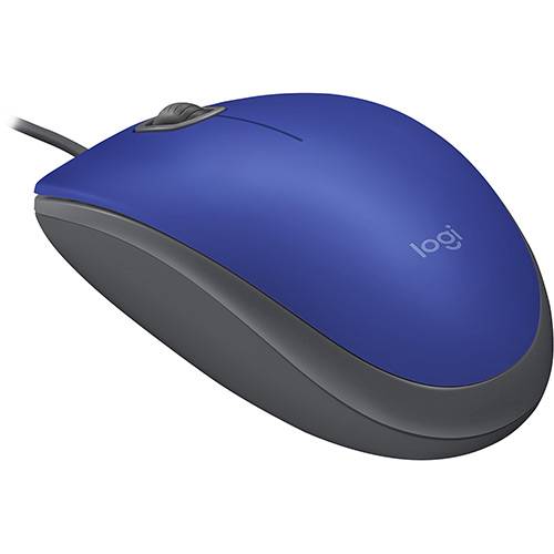 Tamanhos, Medidas e Dimensões do produto Mouse Logitech Silent M110 Azul 1000dpi