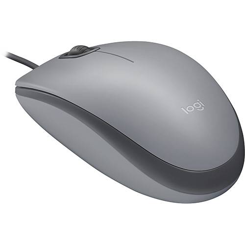 Tamanhos, Medidas e Dimensões do produto Mouse Logitech Silent M110 Cinza 1000dpi