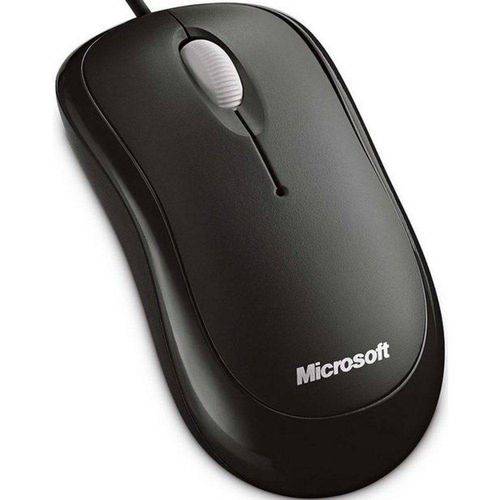 Tamanhos, Medidas e Dimensões do produto Mouse Microsoft Basic Usb 800 Dpi Óptico P58-00061 Preto