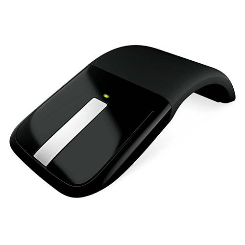 Tamanhos, Medidas e Dimensões do produto Mouse Óptico Arc Touch S/ Fio RVF-00002 Preto - Microsoft