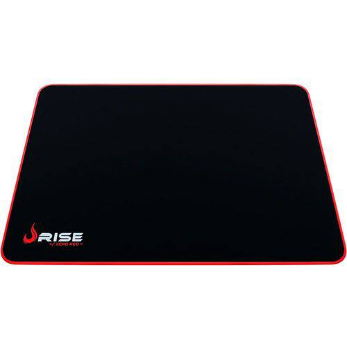 Tamanhos, Medidas e Dimensões do produto Mouse Pad Médio com Bordas Costuradas Gaming Zero Red Rise Mode Vermelho