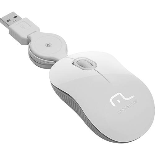 Tamanhos, Medidas e Dimensões do produto Mouse Retrátil Super Mini Ice USB - Multilaser