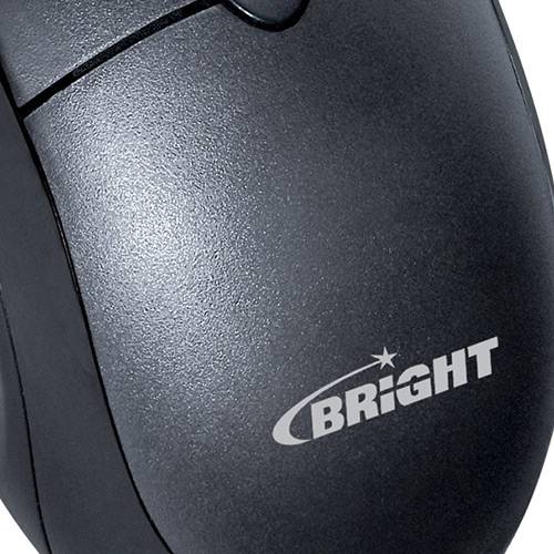 Tamanhos, Medidas e Dimensões do produto Mouse Retrátil USB - Bright - Espanha Preto