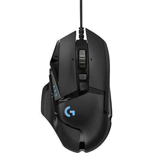 Tamanhos, Medidas e Dimensões do produto Mouse RGG Ajustável para Jogos Logitech G502 Hero