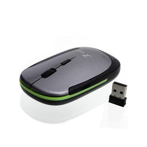 Tamanhos, Medidas e Dimensões do produto Mouse Sem Fio Wireless 2.4ghz Optico 1600dpi - Knup W115