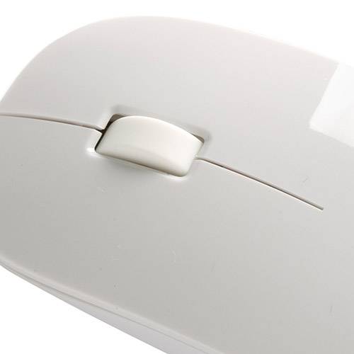 Tamanhos, Medidas e Dimensões do produto Mouse Slim 3419 USB - Branco - Leadership