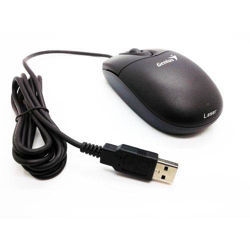 Tamanhos, Medidas e Dimensões do produto Mouse Usb com Fio Genius Netscroll 200 1600 Dpi