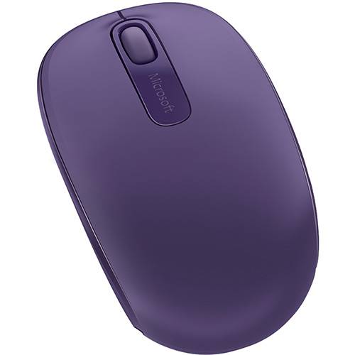 Tamanhos, Medidas e Dimensões do produto Mouse Wireless 1850 Roxo - Microsoft