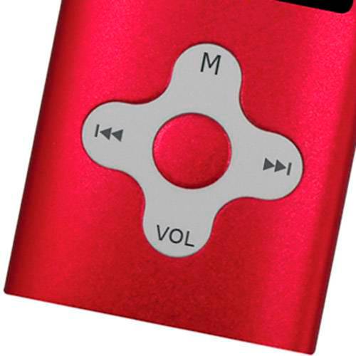 Tamanhos, Medidas e Dimensões do produto MP4 You Sound Soft 4GB Vermelho