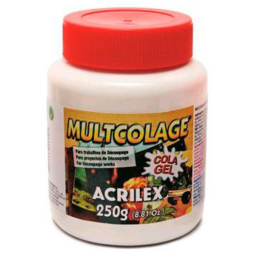 Tamanhos, Medidas e Dimensões do produto Multcolage Acrilex 250 Gr