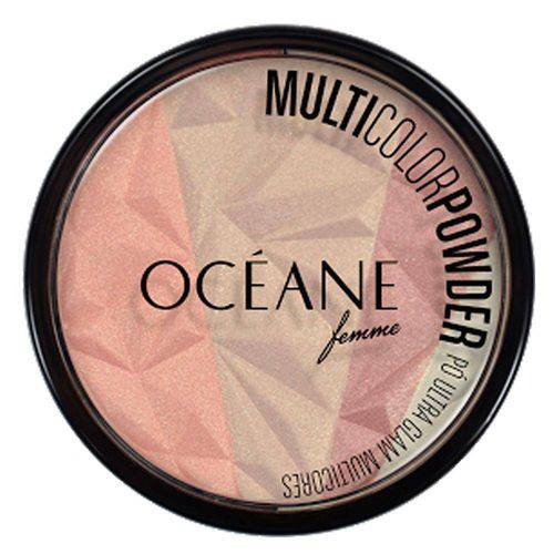 Tamanhos, Medidas e Dimensões do produto Multicolor Powder Ultra Glam Océane - Pó Facial