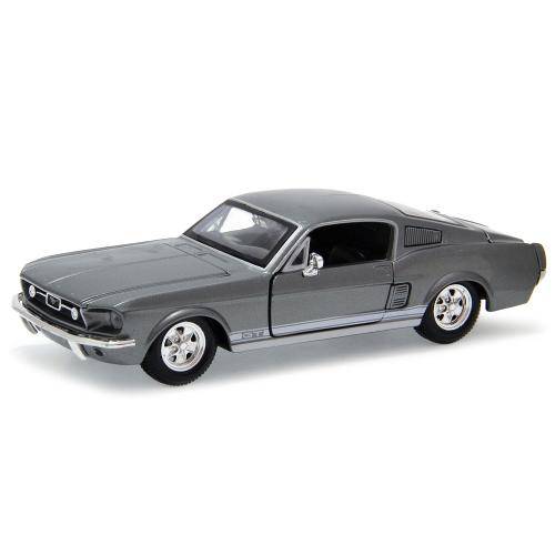Tamanhos, Medidas e Dimensões do produto Mustang Gt 1967 1:24 Maisto Cinza