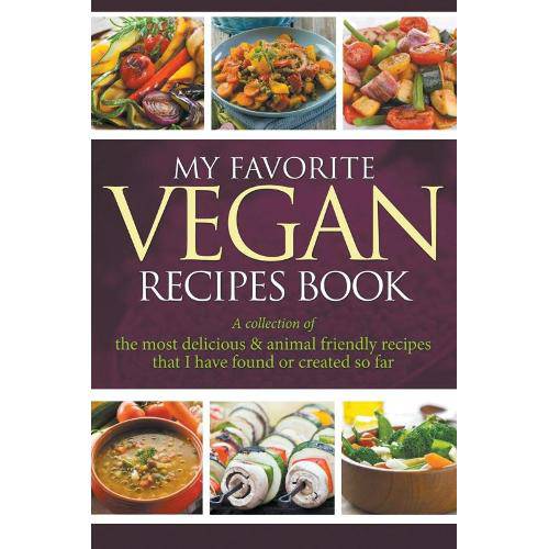 Tamanhos, Medidas e Dimensões do produto My Favorite Vegan Recipes Book