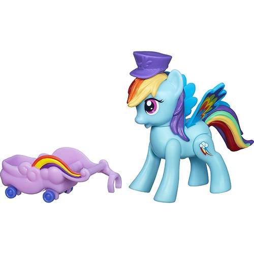 Tamanhos, Medidas e Dimensões do produto My Little Pony Pôneis Voadores Rainbow - Hasbro